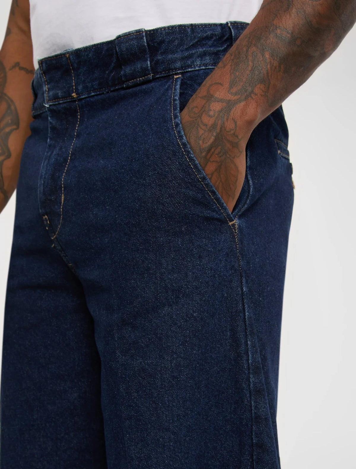 DICKIES Calça jeans barrel 877