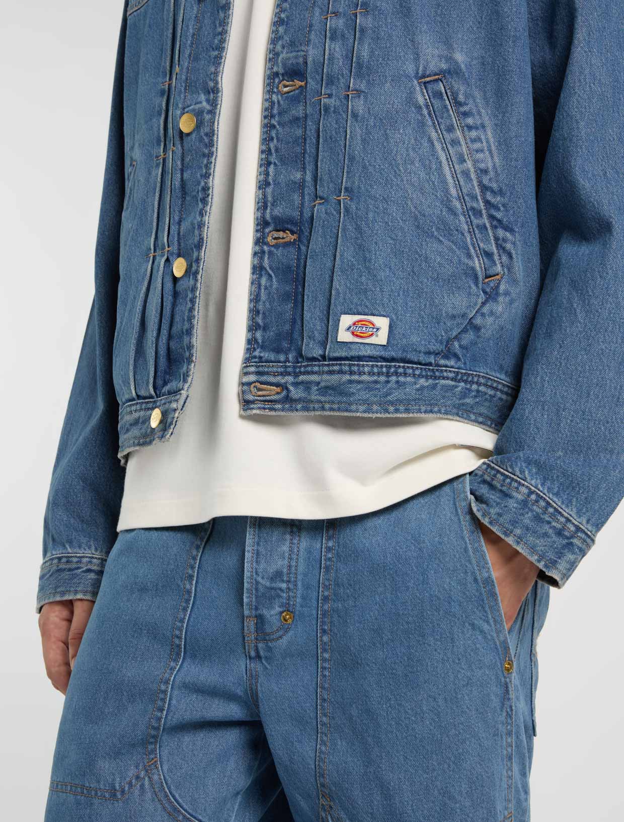 DICKIES Casaco de ganga com pregas - CARISMAstore