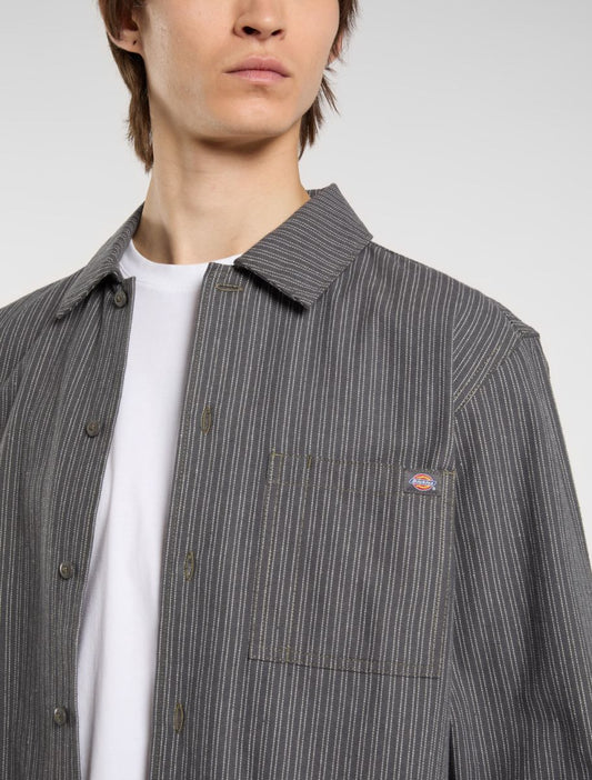 DICKIES Camisa listrada de manga comprida Lima