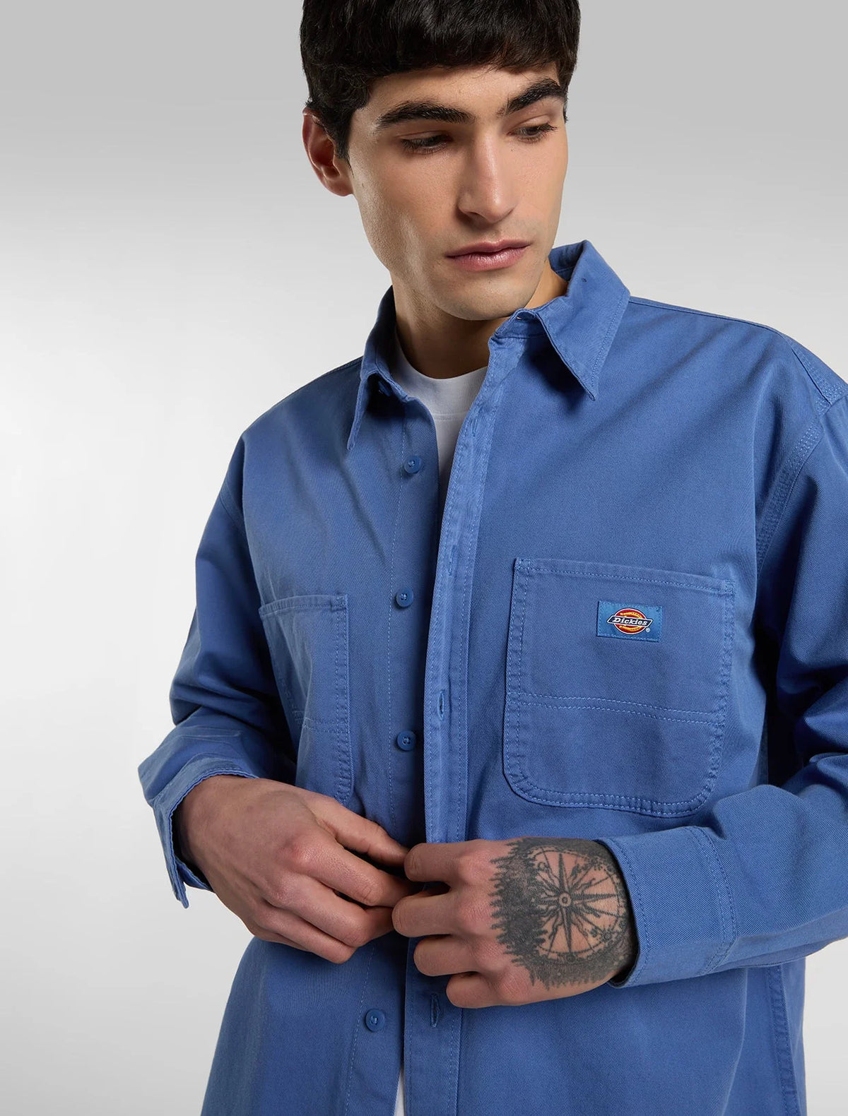DICKIES Camisa 347 garment dyed work
