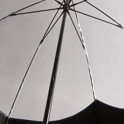 HUNTER Guarda-chuva bolha de bigode transparente