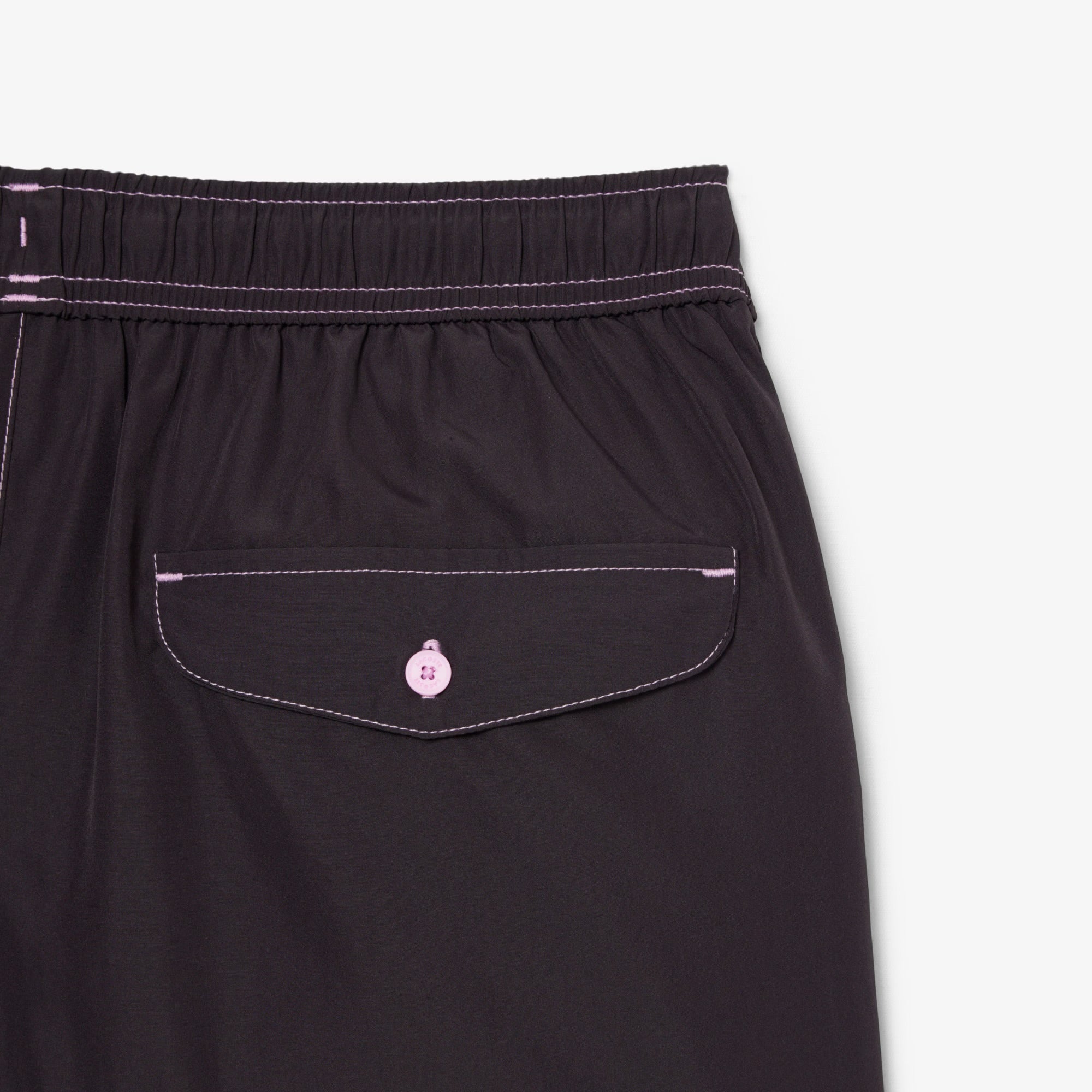 LACOSTE Calções de banho estampado alusivo ao ténis