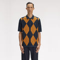 FRED PERRY Camisa com botões em argyle