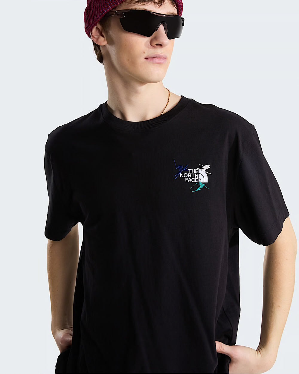 THE NORTH FACE T-shirt com gráfico bordado off piste unissexo