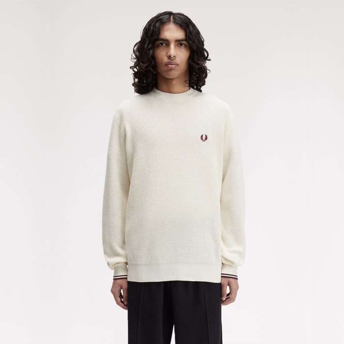 FRED PERRY Camisola com pesponto waffle - CARISMAstore