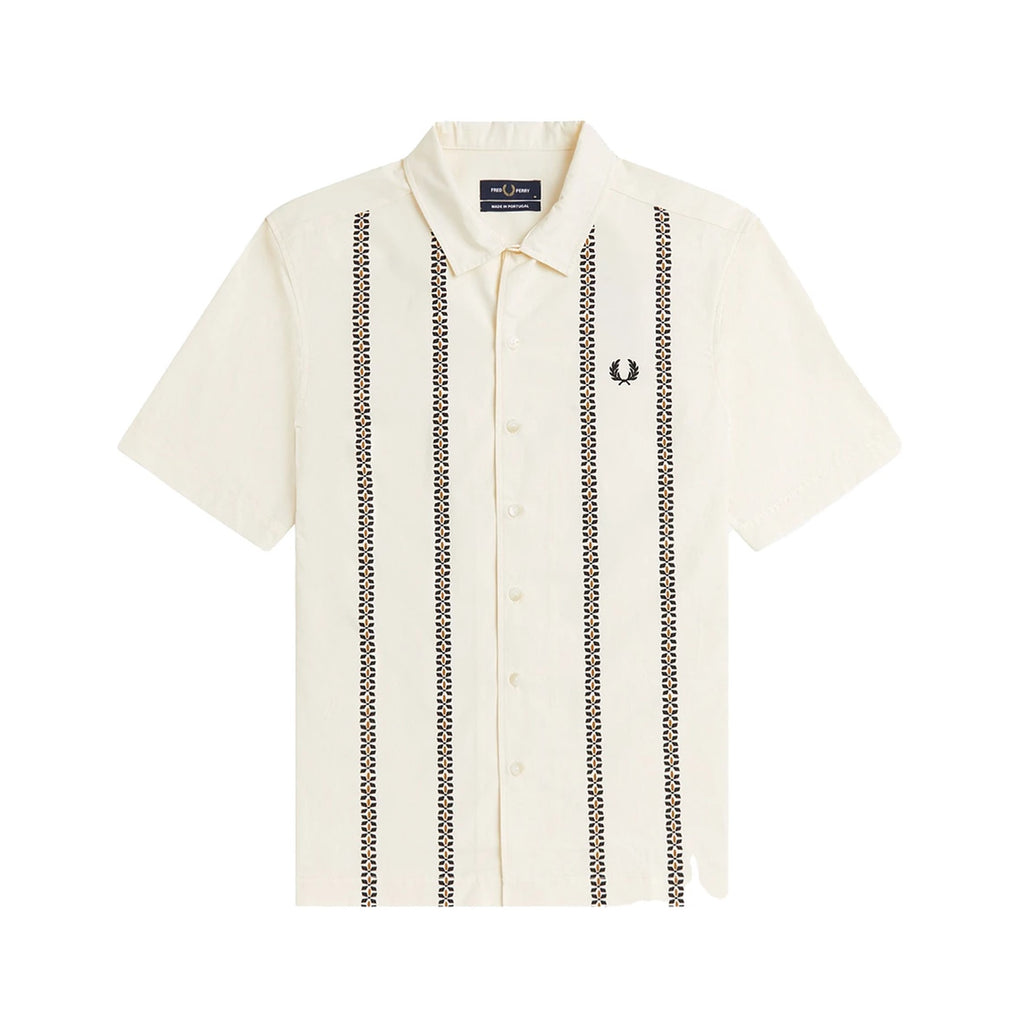 FRED PERRY Camisa descontraida print revere