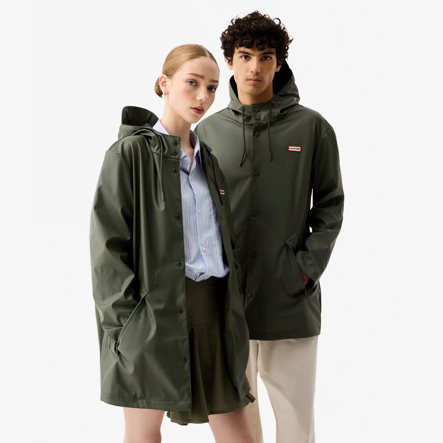 HUNTER Parka de chuva unissex Downpour - CARISMAstore