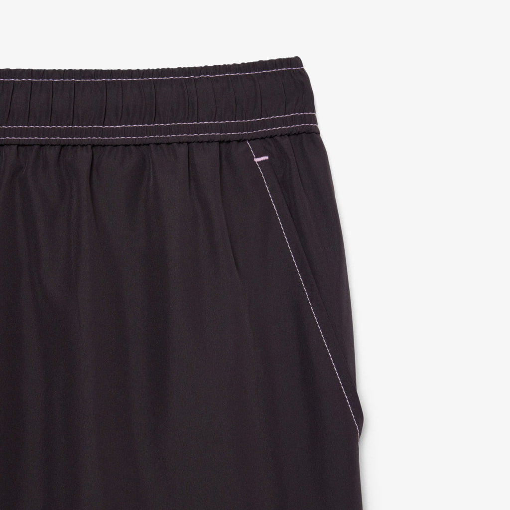 LACOSTE Calções de banho estampado alusivo ao ténis