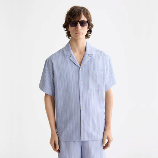 SCOTCH&SODA Camisa listrada de manga curta