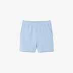 LACOSTE Textured jersey shorts