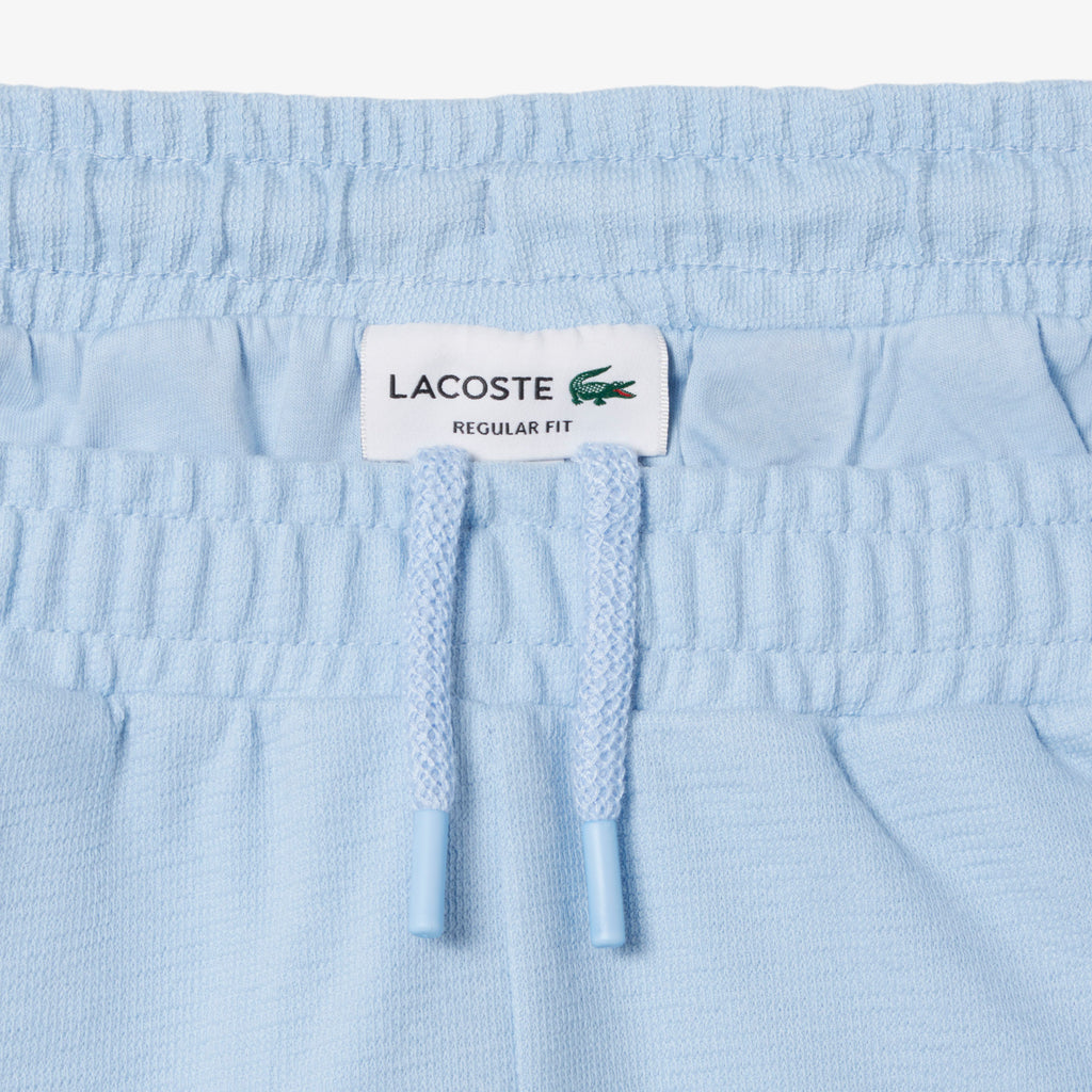 LACOSTE Textured jersey shorts