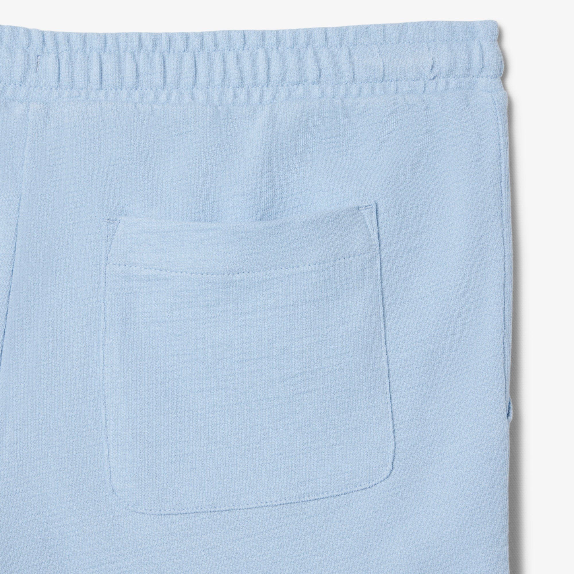 LACOSTE Textured jersey shorts