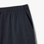 LCAOSTE Calções em seersucker de algodão