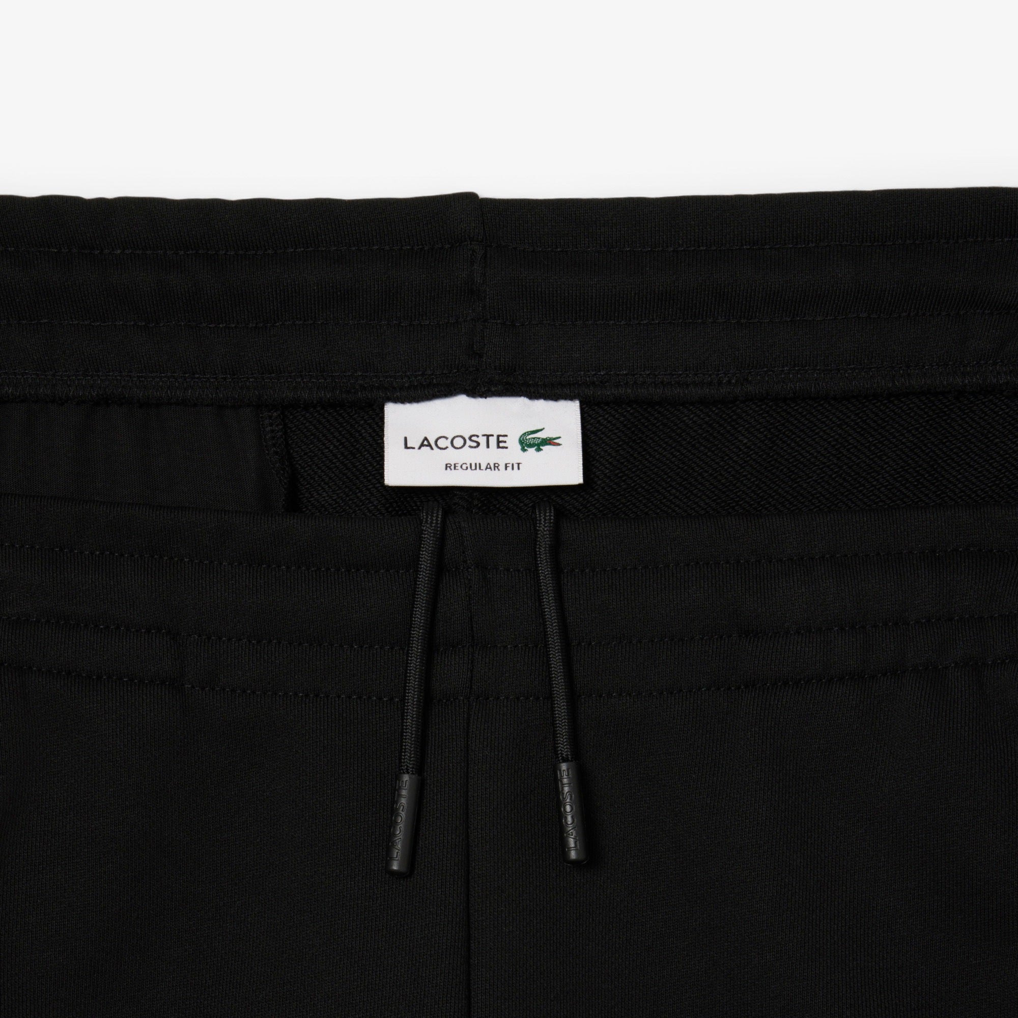 LACOSTE Calções em felpa regular fit