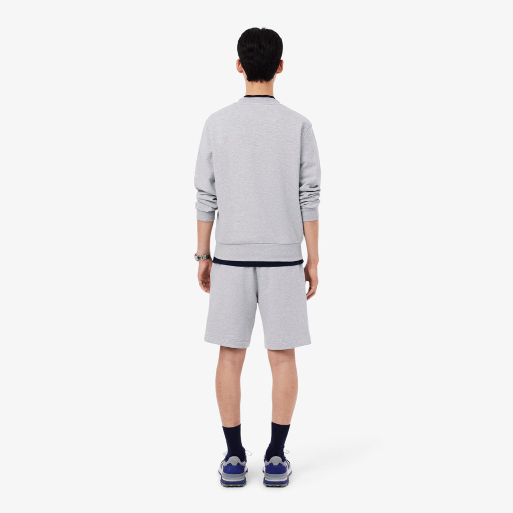 LACOSTE Calções em felpa regular fit