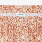 LACOSTE Calções leves com estampado de monogramas - CARISMAstore