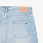 LACOSTE Calças de ganga índigo straight cut com 5 bolsos - CARISMAstore