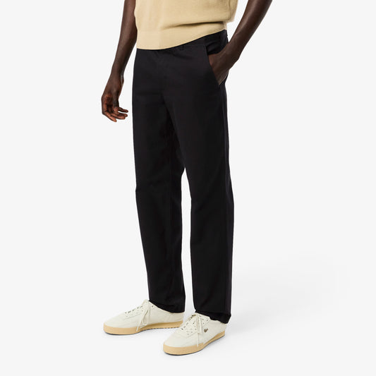 LACOSTE Calças chino de algodão regular fit - CARISMAstore