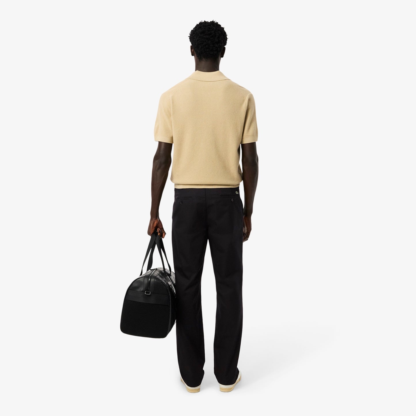 LACOSTE Calças chino de algodão regular fit - CARISMAstore