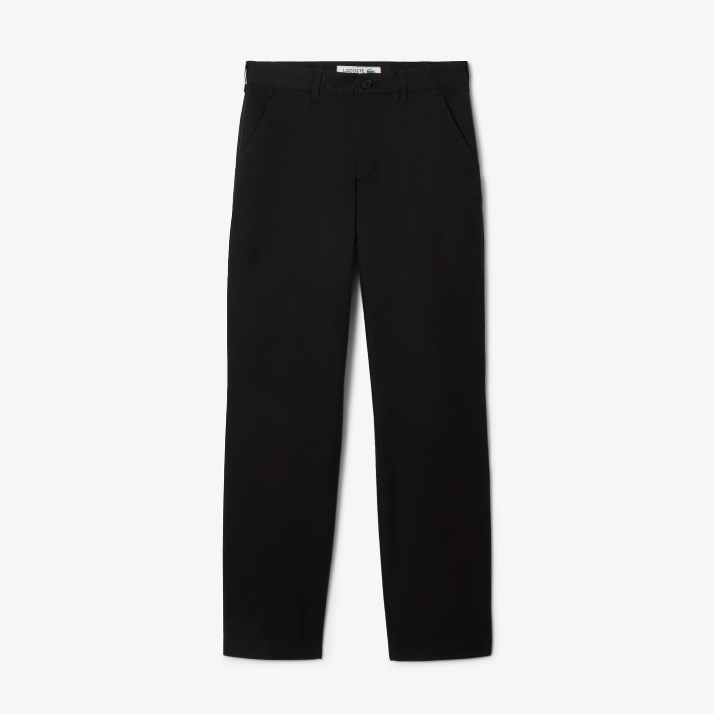 LACOSTE Calças chino de algodão regular fit - CARISMAstore