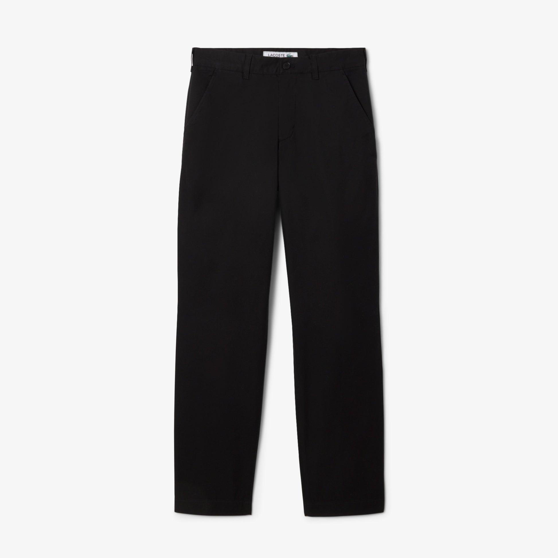 LACOSTE Calças chino de algodão regular fit - CARISMAstore