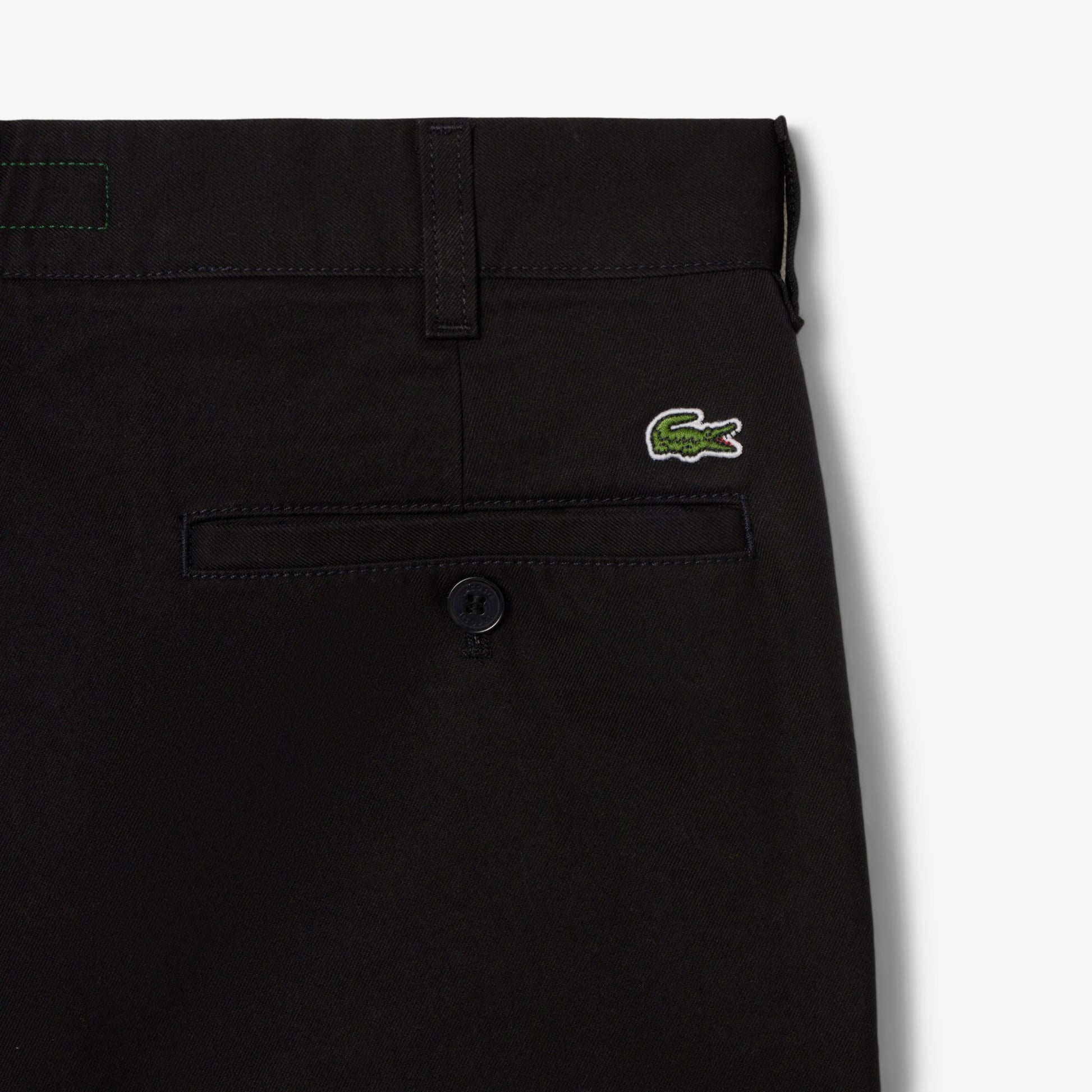 LACOSTE Calças chino de algodão regular fit - CARISMAstore