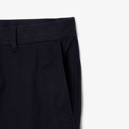LACOSTE Calças chino de bombazina regular fit - CARISMAstore