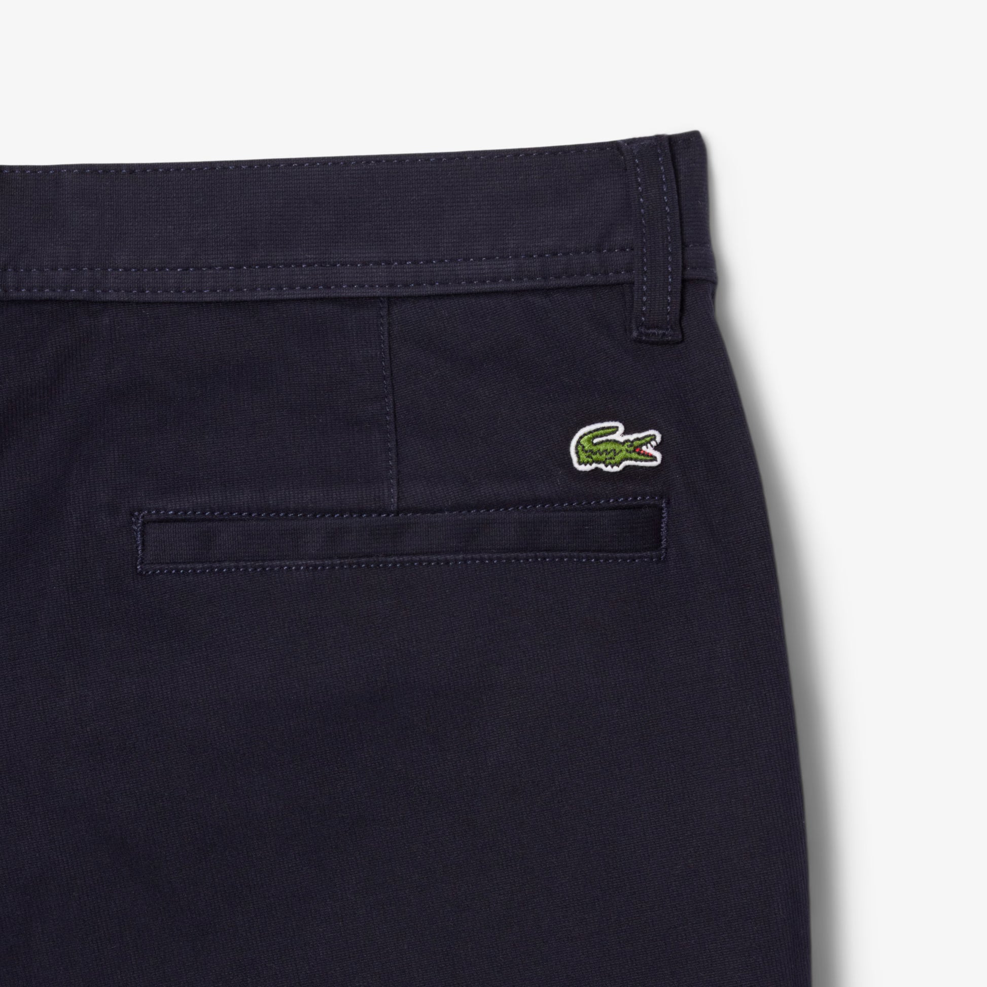 LACOSTE Calças chino de bombazina regular fit - CARISMAstore