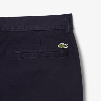 LACOSTE Calças chino de bombazina regular fit - CARISMAstore
