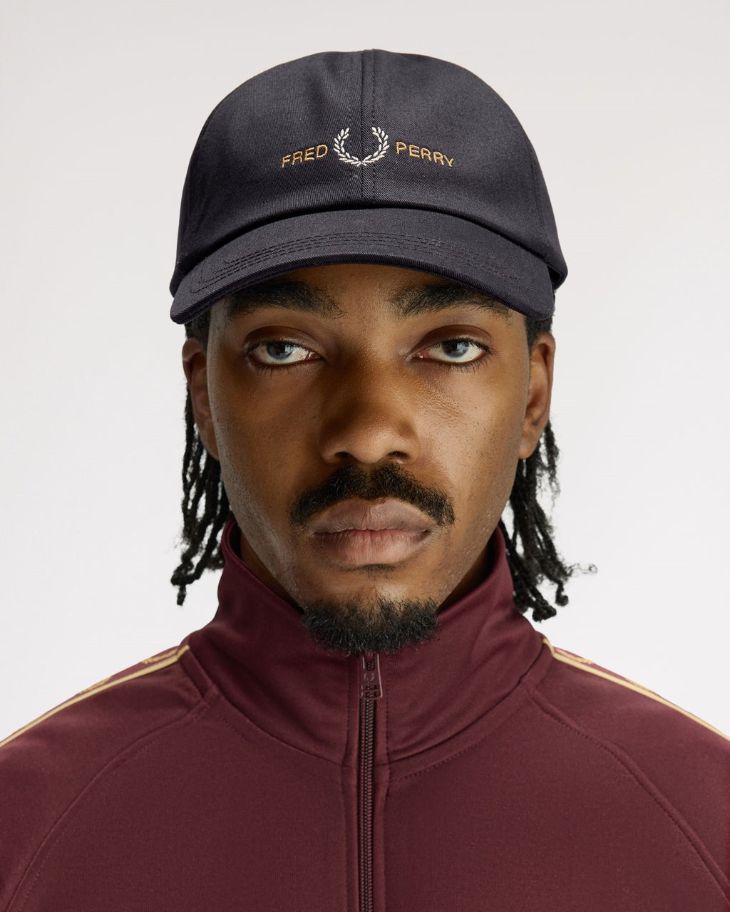 FRED PERRY Boné em sarja bordado