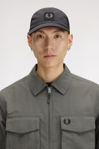 FRED PERRY Boné em nylon enrugado