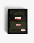 HUNTER Conjunto de gorro e cachecol jura