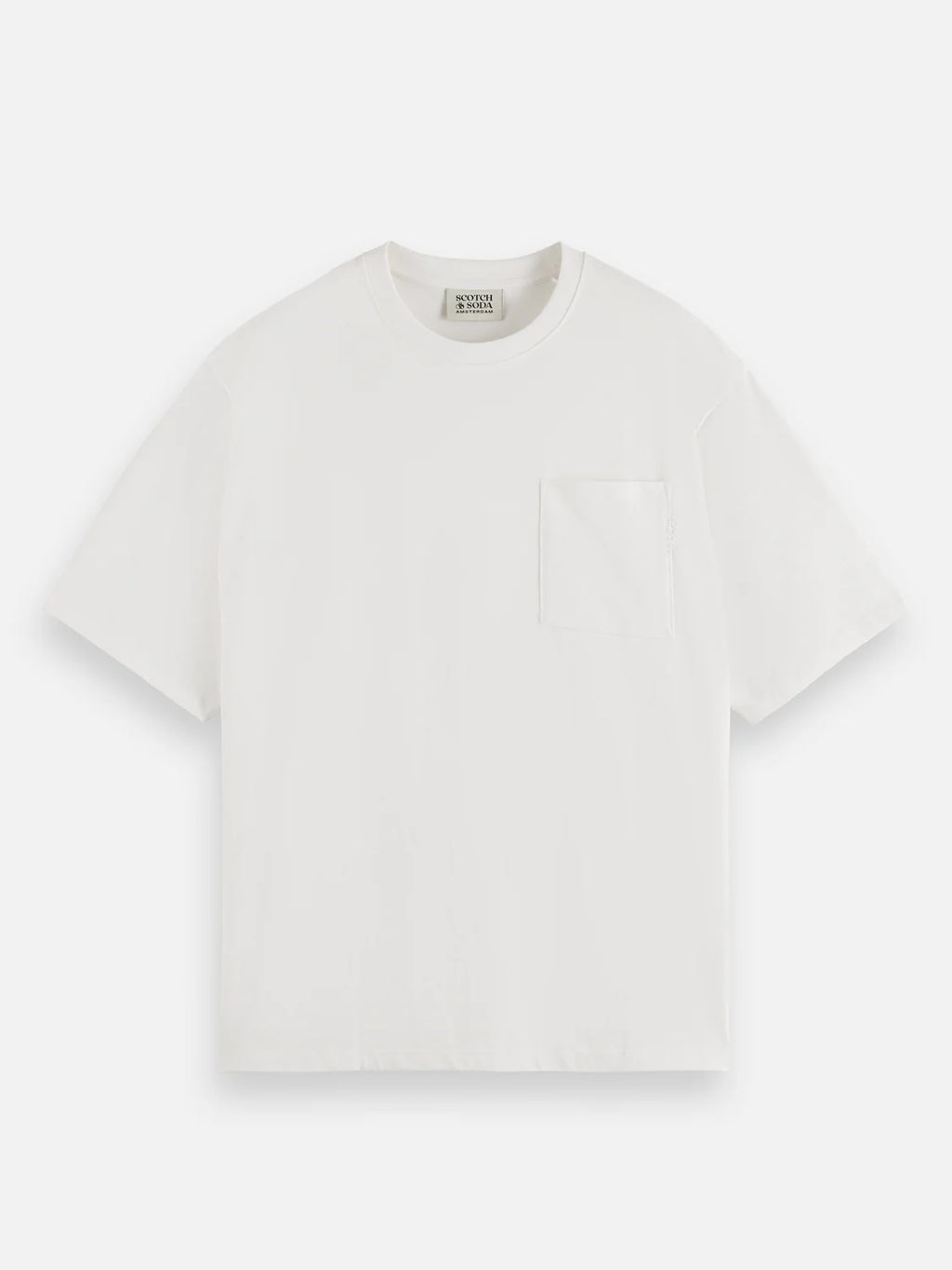 SCOTCH&SODA T-shirt essentials com bolso