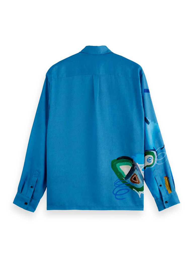 SCOTCH&SODA Camisa de corte relaxado estampada - CARISMAstore