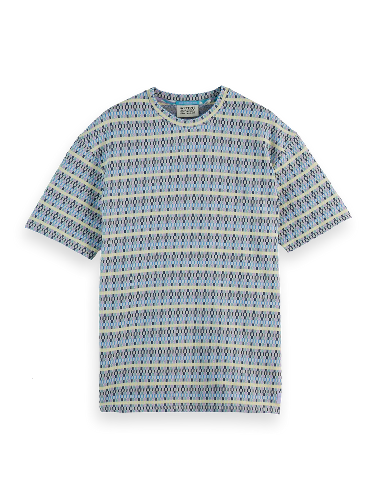 SCOTCH&SODA T-shirt jacquard - CARISMAstore