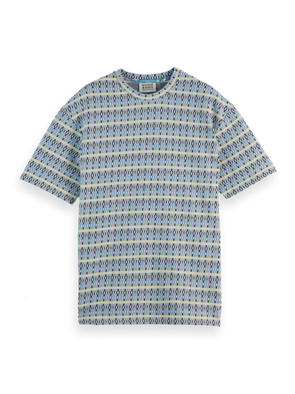 SCOTCH&SODA T-shirt jacquard - CARISMAstore