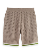 SCOTCH&SODA Calção em crochê malha curta - CARISMAstore