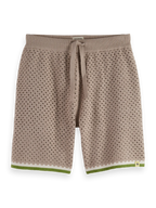 SCOTCH&SODA Calção em crochê malha curta - CARISMAstore