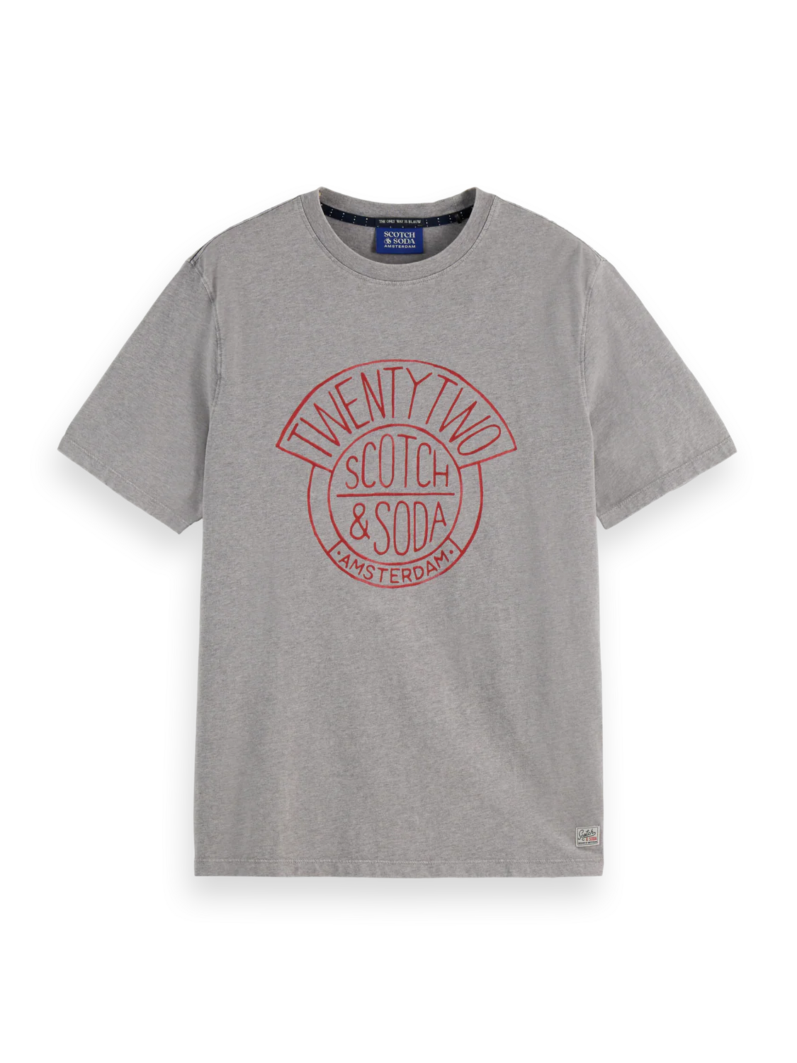 SCOTCH&SODA T-shirt com estampa de arte - CARISMAstore