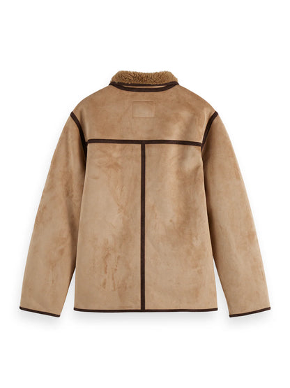 SCOTCH&SODA Casaco de pele de carneiro - CARISMAstore