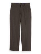 SCOTCH&SODA Calça chino folgada em mistura de lã
