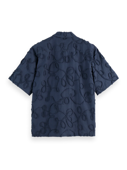 SCOTCH&SODA Camisa jacquard de manga curta - CARISMAstore