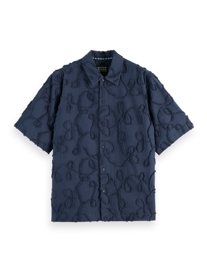 SCOTCH&SODA Camisa jacquard de manga curta - CARISMAstore
