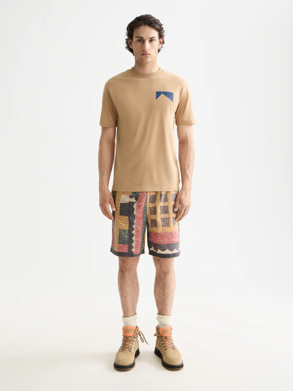 SCOTCH&SODA T-shirt com estampado na frente e nas costas