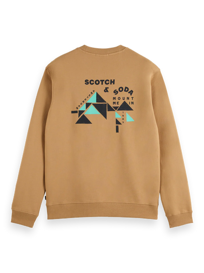 SCOTCH&SODA Camisola com estampa de arte