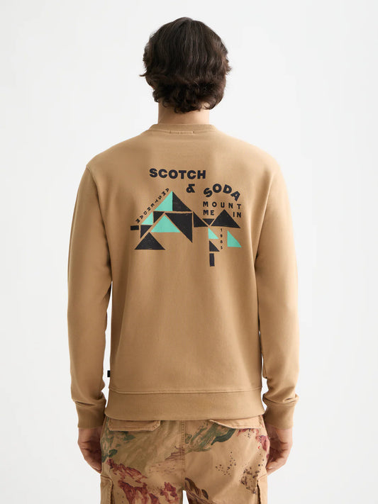 SCOTCH&SODA Camisola com estampa de arte
