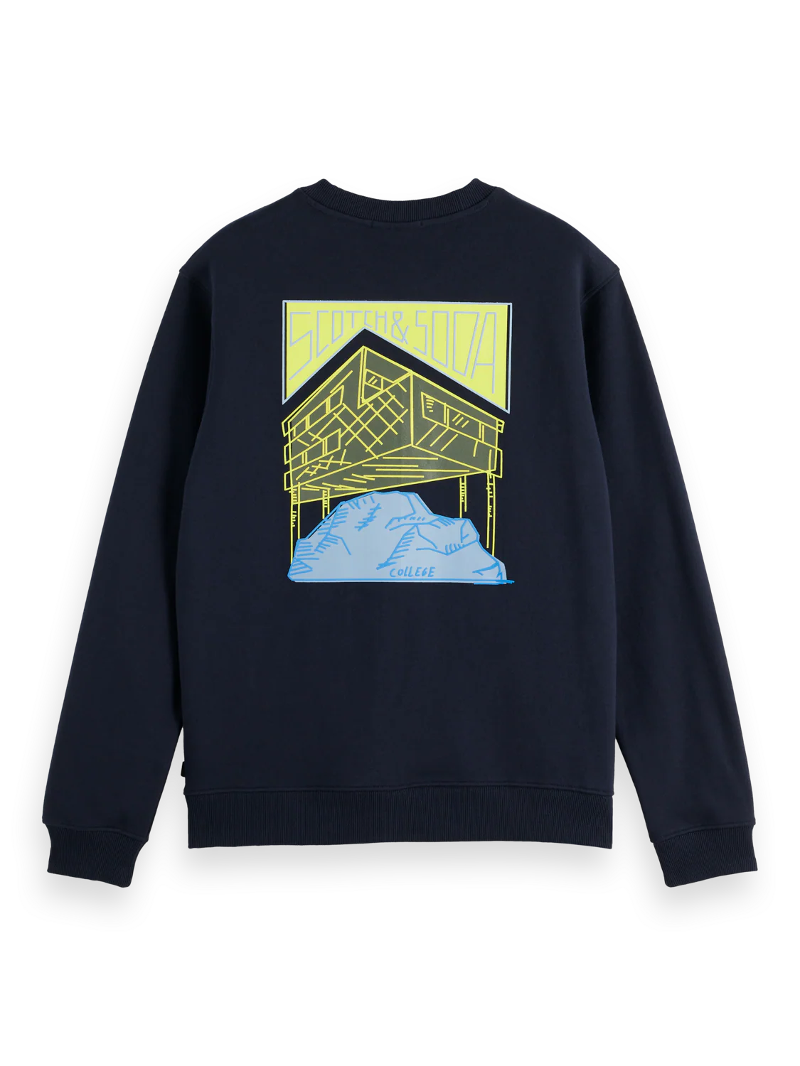 SCOTCH&SODA Camisola com estampa de arte