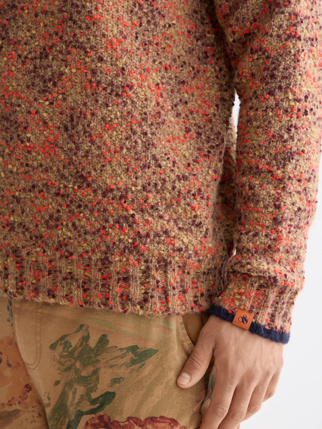 SCOTCH&SODA Camisola com ombros caídos e grossos - CARISMAstore