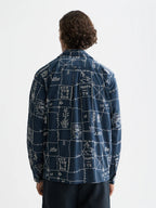 SCOTCH&SODA Camisa bordada de corte descontraido