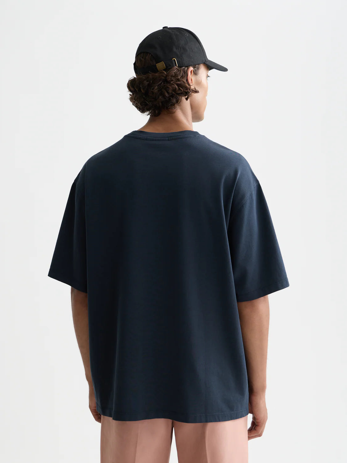 SCOTCH&SODA T-shirt folgada com bordado em ponto cruz